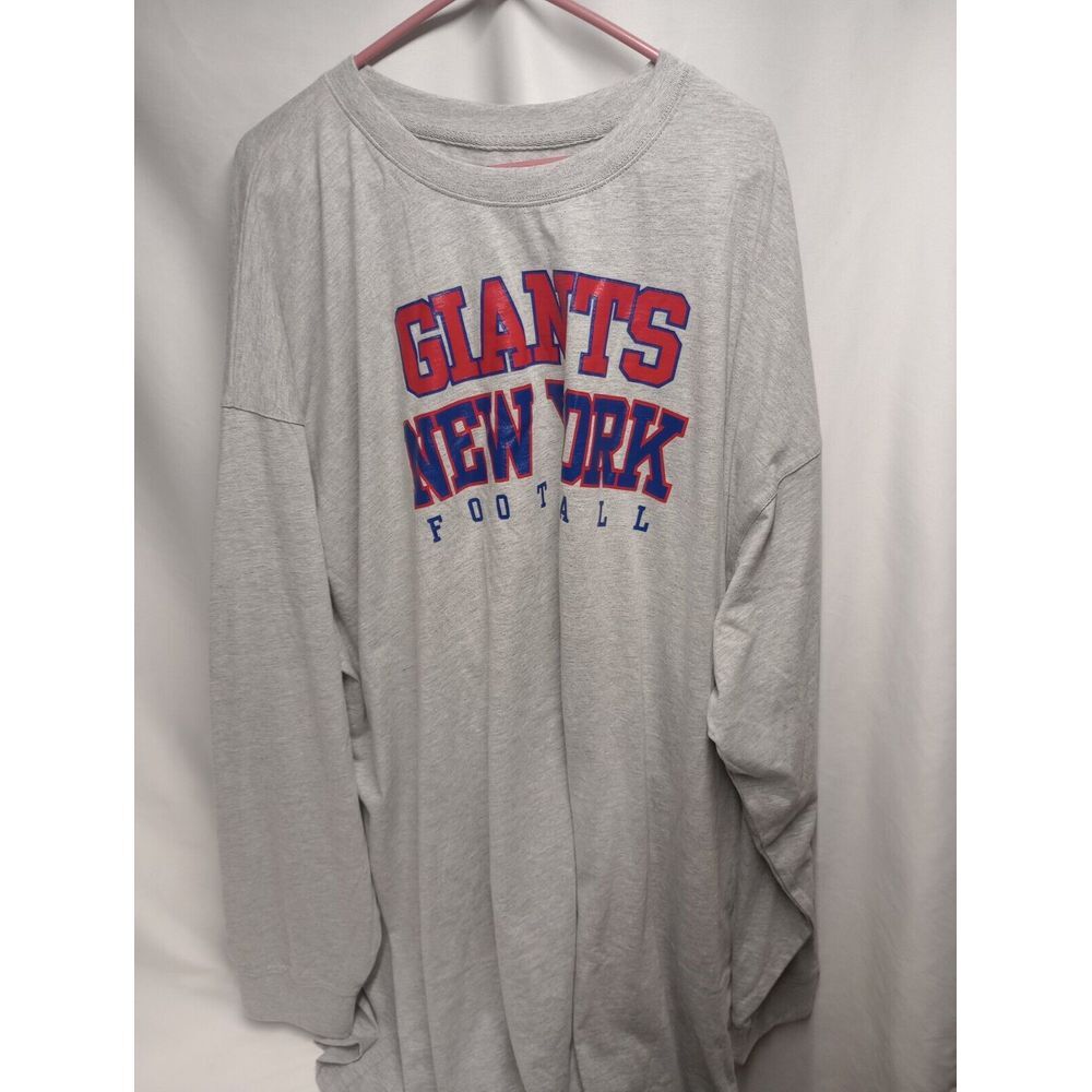 Men's 5XL Fanatics New‎ York Giants Sweater Gray